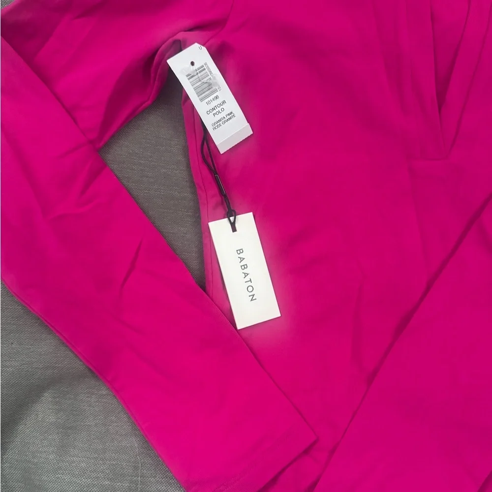 Babaton Contour Polo Long Sleeve Bodysuit - Picture 2 of 4